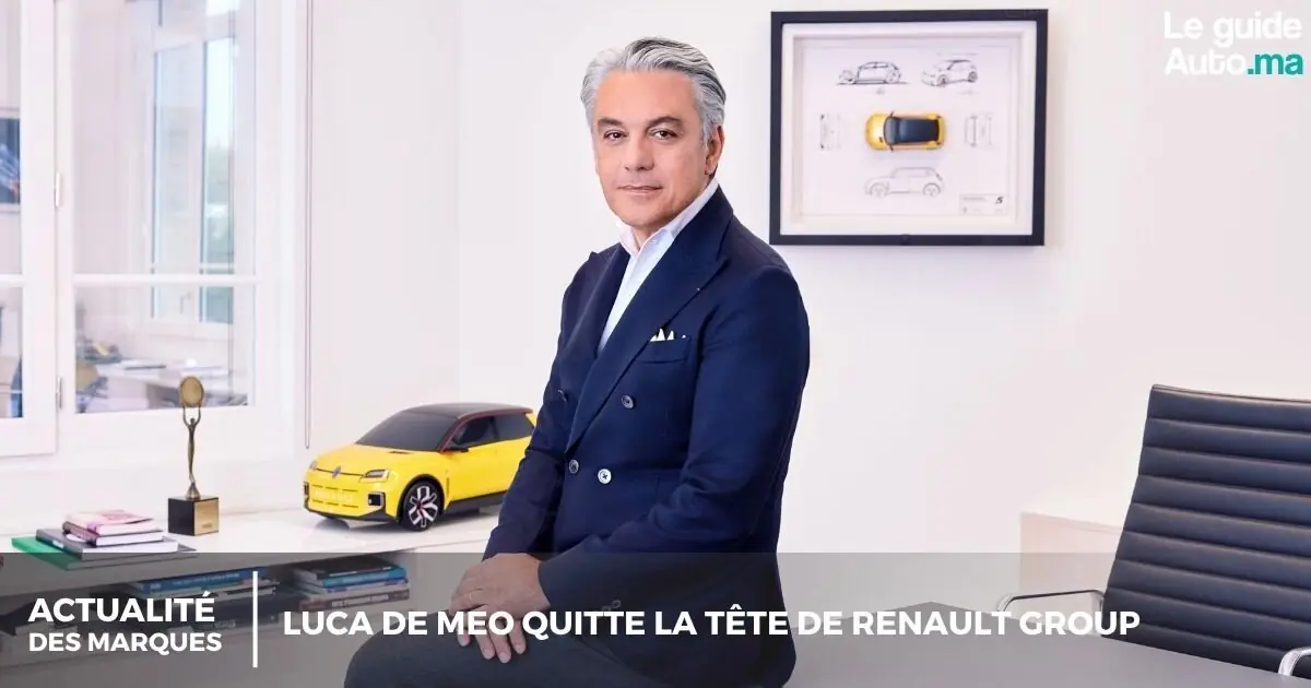 Luca de Meo quitte la tête de Renault Group