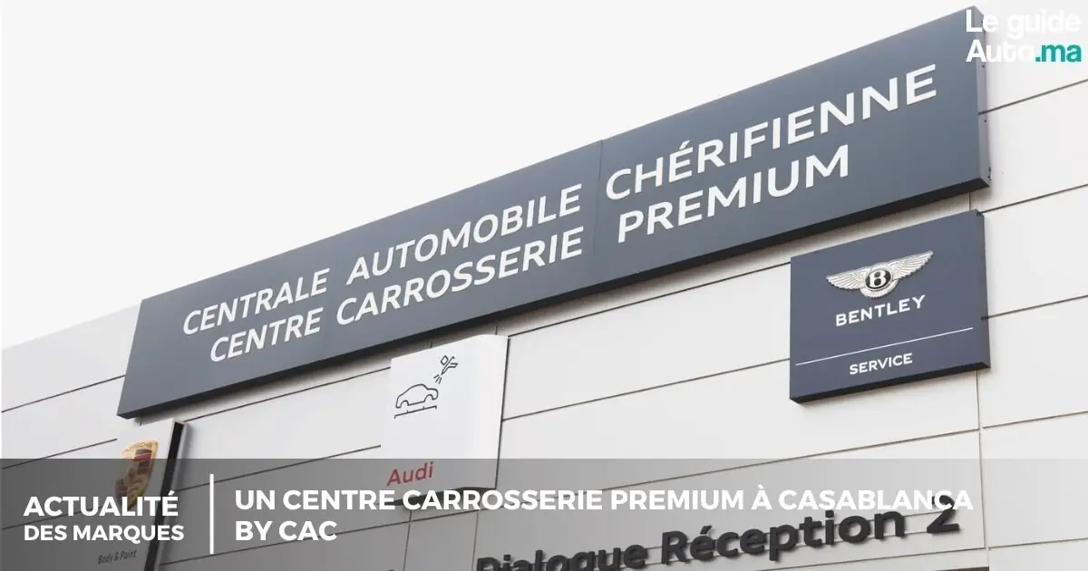 Un Centre Carrosserie Premium à Casablanca by CAC