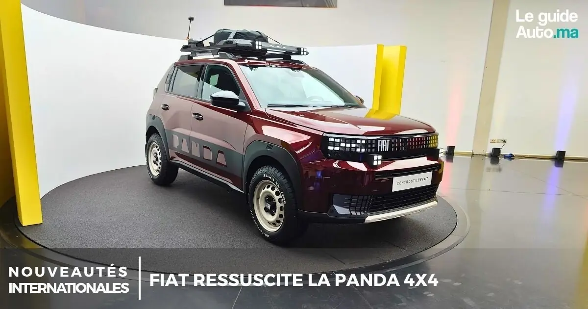 Fiat ressuscite la Panda 4x4