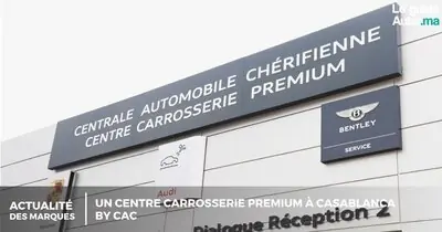 Un Centre Carrosserie Premium à Casablanca by CAC