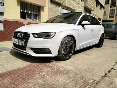 Audi A3 Sportback Sportback III 2.0 TDI S line quattro S tronic 6 BVA 184ch 2015 diesel occasion à Rabat