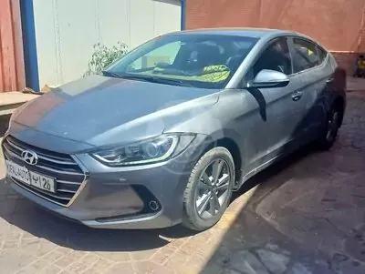 Hyundai ELANTRA 1.6 CRDI Impressive BVR 136ch 2017 diesel occasion à Marrakech