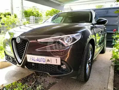 Alfa Romeo STELVIO 2.2 JTD Super Q4 BVA 210ch 2017 diesel occasion à Rabat