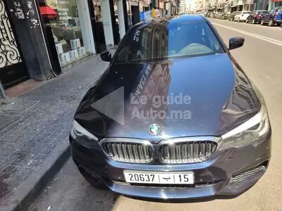 BMW SERIE 5 520d Pack M BVA 190ch 2018 diesel occasion à Casablanca