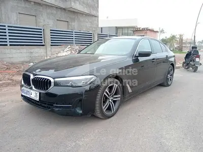 BMW SERIE 5 520 d Signature BVA 190ch 2021 diesel occasion à Marrakech