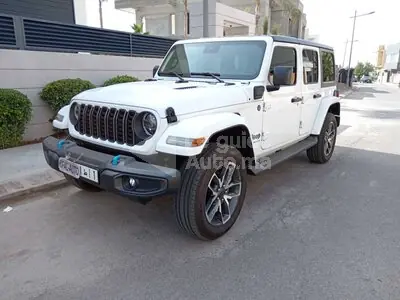 Jeep WRANGLER 2.0 T 4xe PHEV SAHARA BVA 380ch 2024 hybride rechargeable occasion à Marrakech