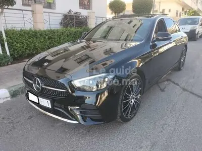 Mercedes CLASSE E 220D AMG LINE BVA 194ch 2022 diesel occasion à Casablanca