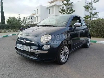 Fiat 500 1.2 MPI Lounge BVM 69ch 2015 essence occasion à Casablanca