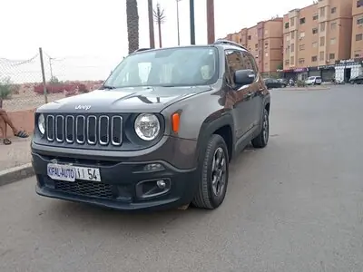 Jeep RENEGADE 1.6 Multijet Longitude 4x2 BVA 120ch 2018 diesel occasion à Marrakech