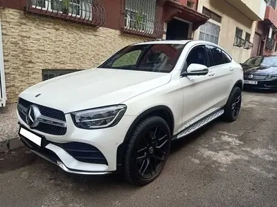 Mercedes GLC COUPE 300de AMG LINE 4MATIC BVA 320ch 2021 hybride rechargeable occasion à Casablanca