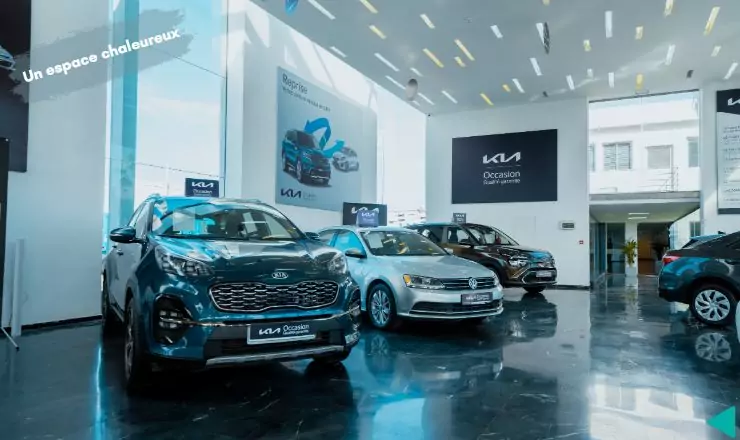 kia occasion showroom