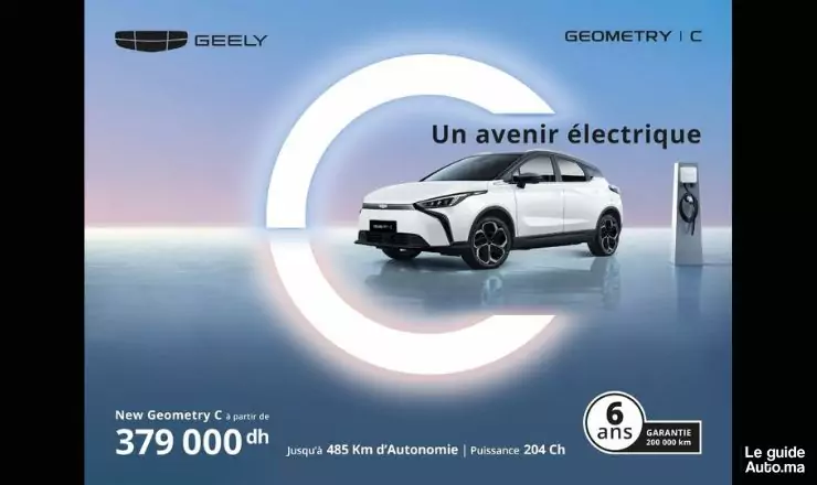 Geely Geometry C Maroc