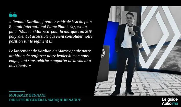 Mohamed bennani Renault Kardian