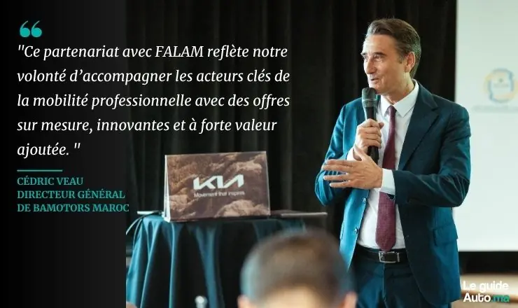 CEDRIC VEAU KIA MAROC