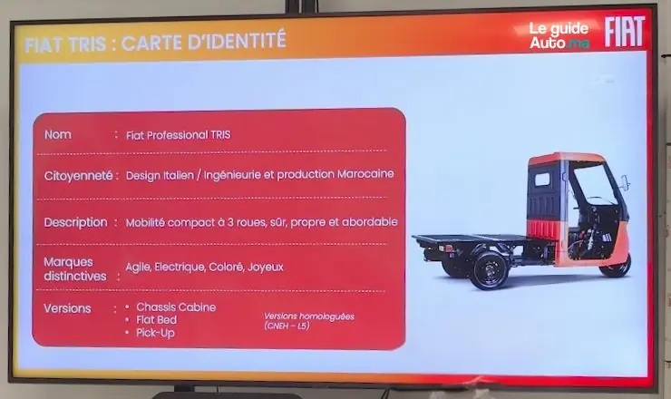 Fiat TRIS Maroc