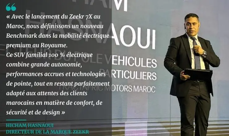hicham hasnaoui Zeekr 7X