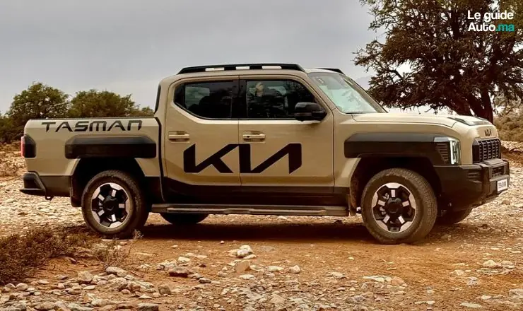 KIA TASMAN MAROC 2026 SIDE