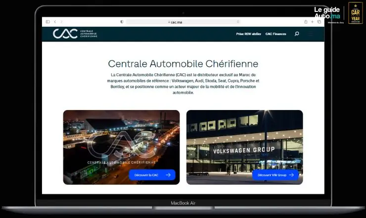 CAC WEBSITE MAROC