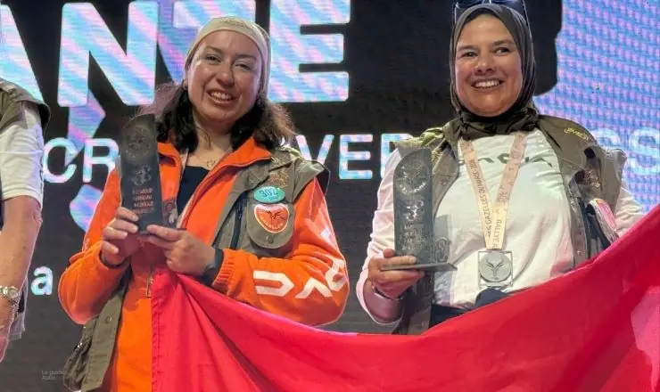 Sara Boumalik et Sihame Goumairi