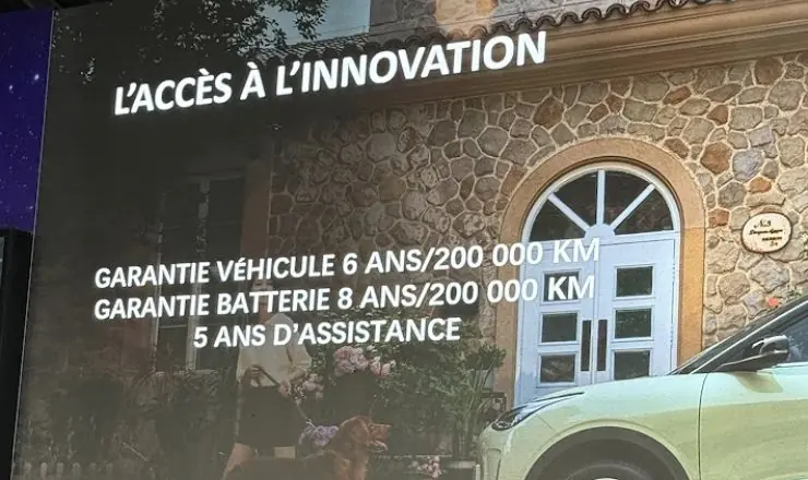 Garantie Geely EX2 Maroc