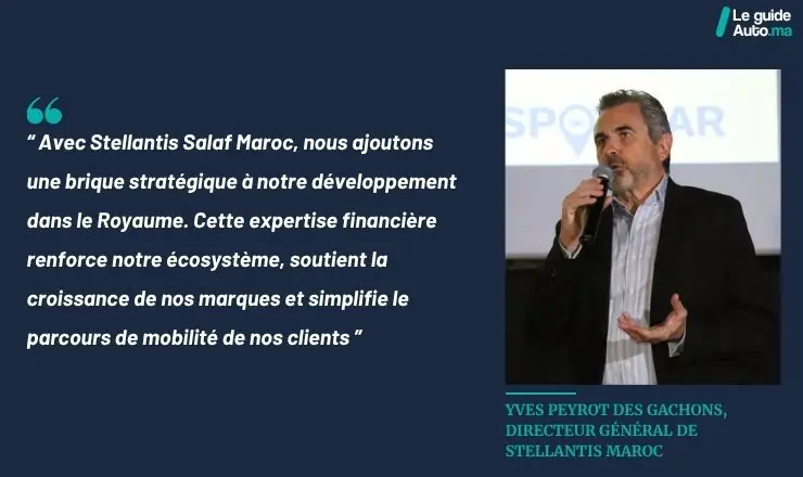 Yves Peyrot Stellantis Salaf Maroc