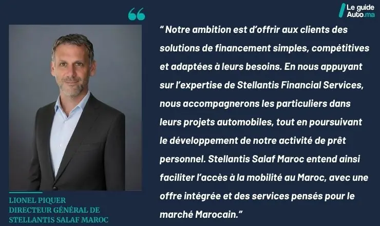 Lionel Piquier Stellantis Salaf Maroc