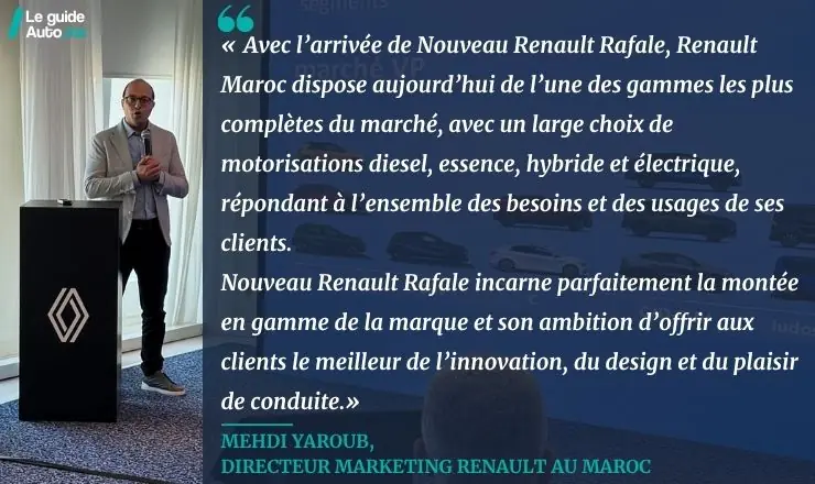 MEHDI YAROUB RAFALE RENAULT