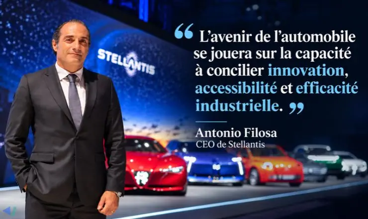 Antonio Filosa mondial 2026 Stellantis