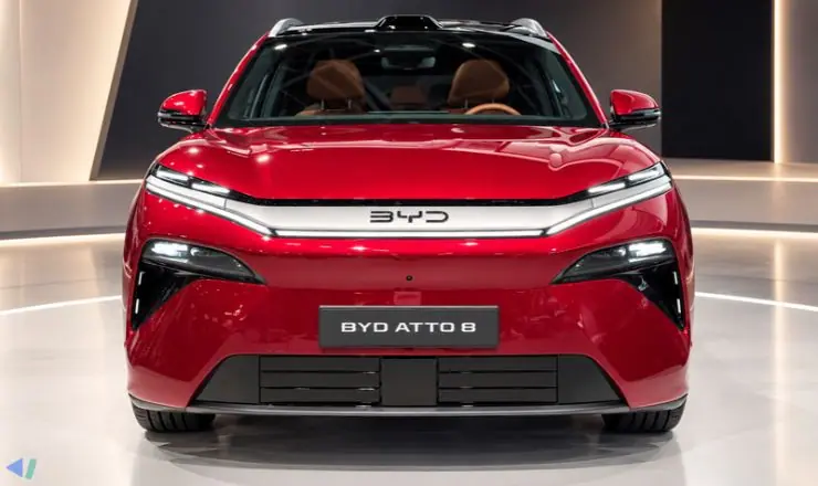 BYD ATTO 8 face