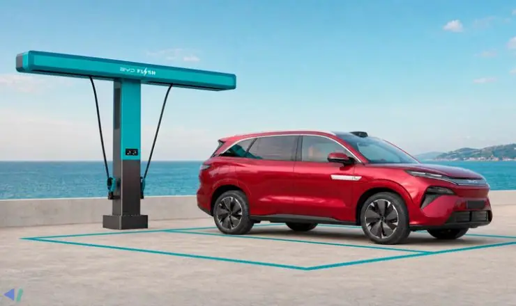 BYD ATTO 8 charge