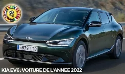 VOITURE DE L'ANNEE 2022 : And the winner is Kia EV6