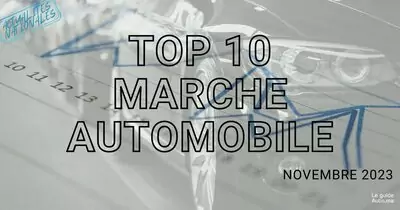 Top 10 des ventes automobiles au Maroc Novembre 2023