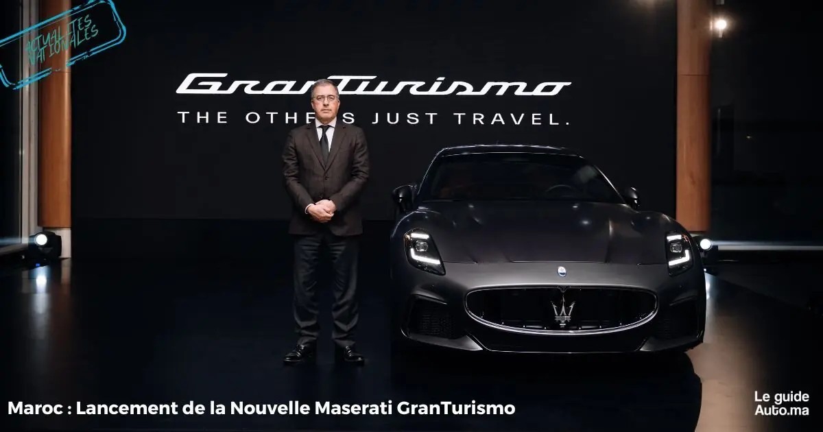 Maroc : Lancement de la Nouvelle Maserati GranTurismo