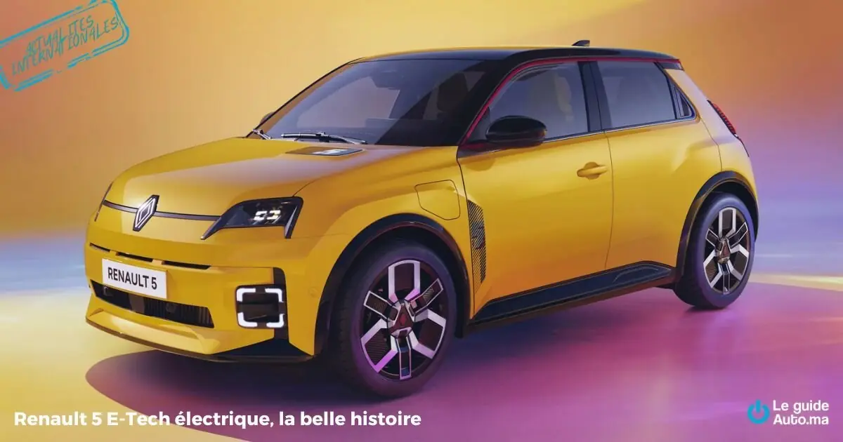 Renault 5 E-Tech électrique, la belle histoire