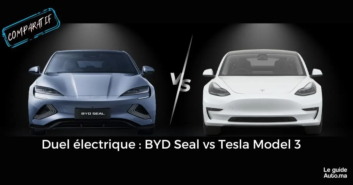 Le duel électrique : BYD Seal Vs Tesla Model 3