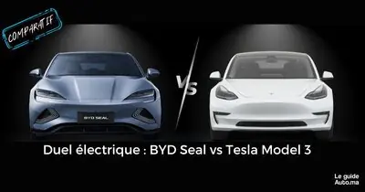 Le duel électrique : BYD Seal Vs Tesla Model 3
