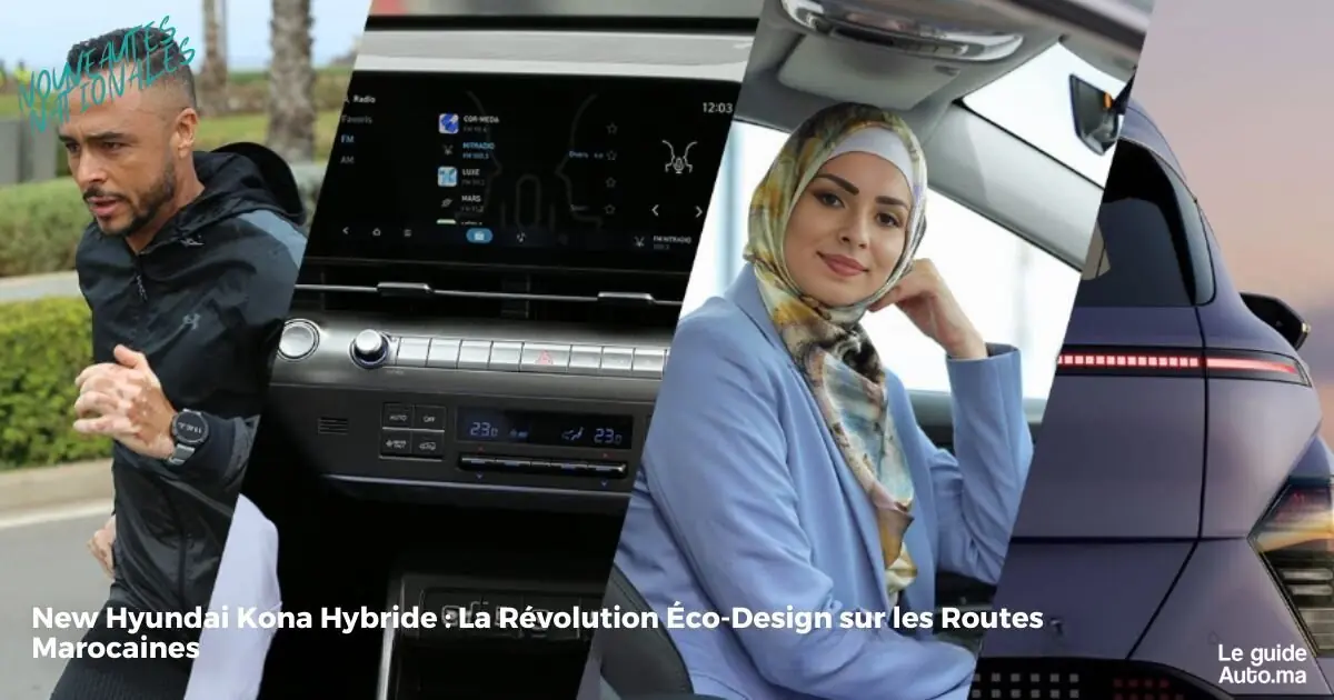Hyundai Kona Hybride : La Révolution Éco-Design sur les Routes Marocaines