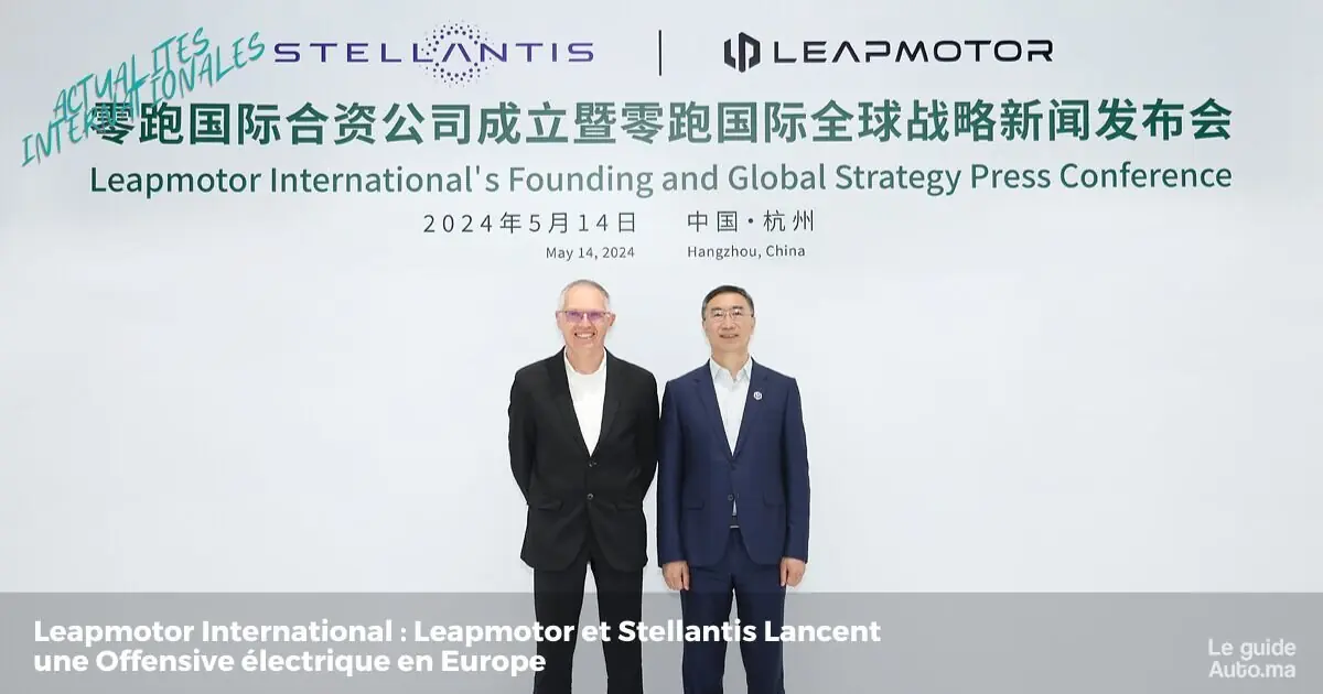 Leapmotor International : Leapmotor et Stellantis Lancent une Offensive électrique en Europe