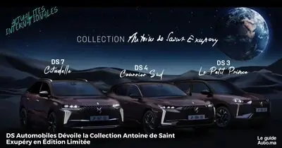 DS Automobiles Dévoile la Collection Antoine de Saint Exupéry en Édition Limitée