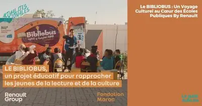 Le BIBLIOBUS : Un Voyage Culturel au Coeur des Écoles Publiques By Renault