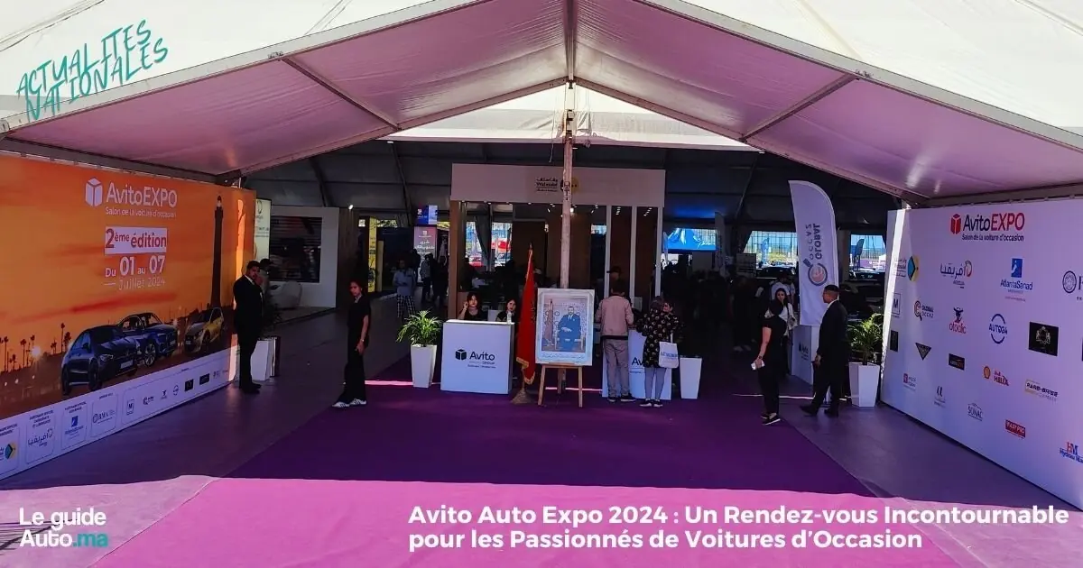 Avito Auto Expo 2024 : Un Rendez-vous Incontournable pour les Passionnés de Voitures d’Occasion