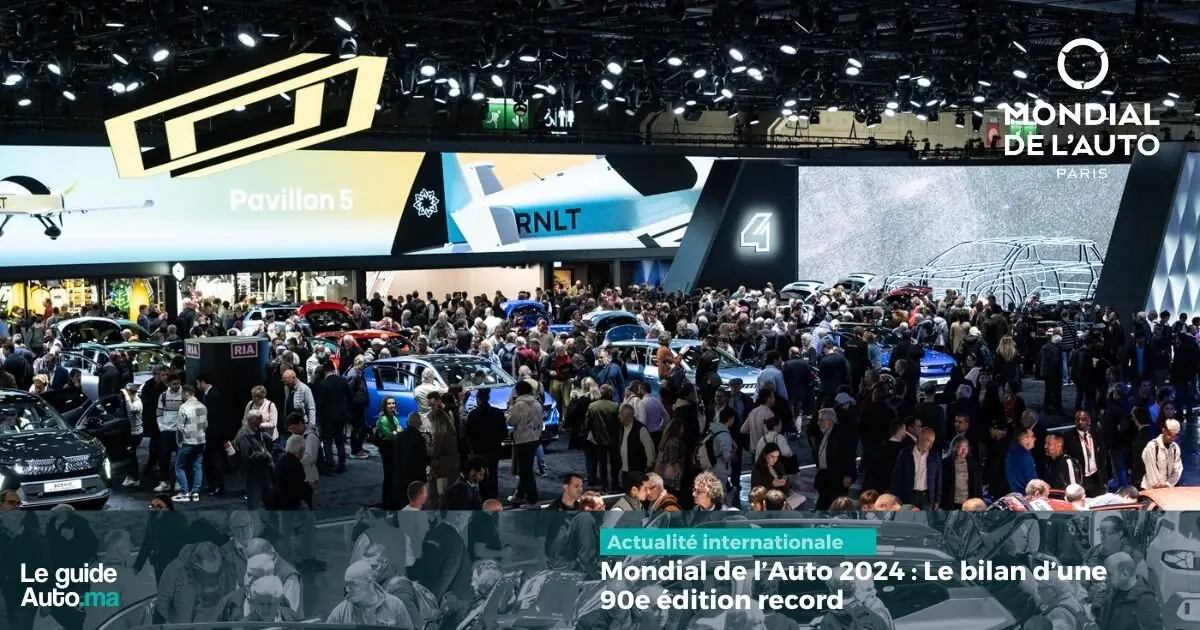 Mondial de l’Auto 2024 : Le bilan d’une 90e édition record