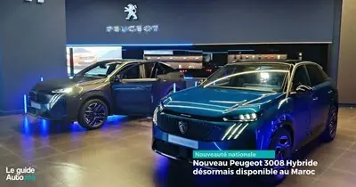 Nouveau Peugeot 3008 Hybride désormais disponible au Maroc