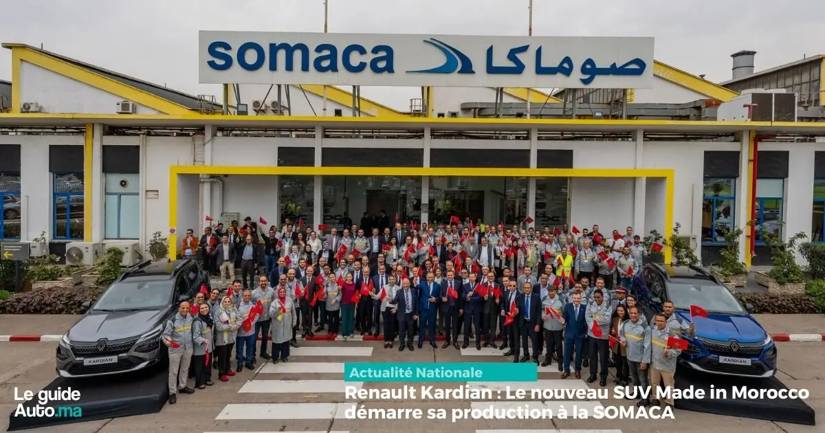 Renault Kardian : Le nouveau SUV Made in Morocco démarre sa production à la SOMACA