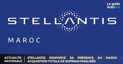 Stellantis renforce sa présence au Maroc : Acquisition totale de Sopriam finalisée
