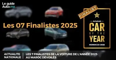 Les 7 Finalistes de la Voiture de l'Année 2025 au Maroc Dévoilés