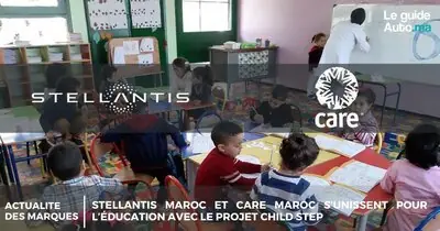 Stellantis Maroc et CARE Maroc s’unissent pour l’éducation avec le projet Child Step