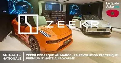 ZEEKR débarque au Maroc : La révolution électrique premium s'invite au Royaume