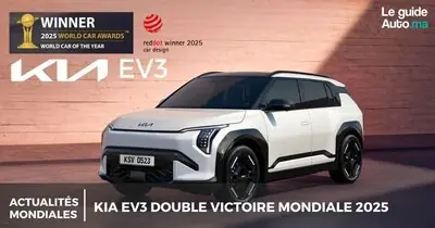 Kia EV3 Double Victoire Mondiale 2025