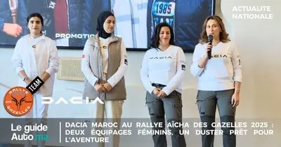 Dacia Maroc au Rallye Aïcha des Gazelles 2025 : deux équipages féminins, un Duster prêt pour l’aventure